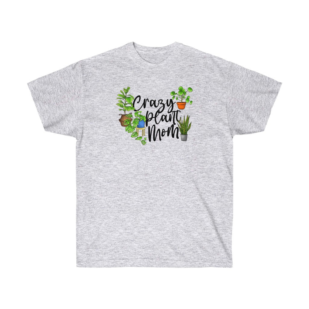 Earthling Sprouts | crazy plant mom shirt | Plant tshirt | plant t-shirt | T-shirt | tshirt | plant mom tshirt | plant lover tshirt | crazy plant mom tshirt | crazy plant mom shirt | Merchandise | Plant lover | Plant enthusiast | Plant mom | Women's Clothing | Unisex | Classic fit | DTG 