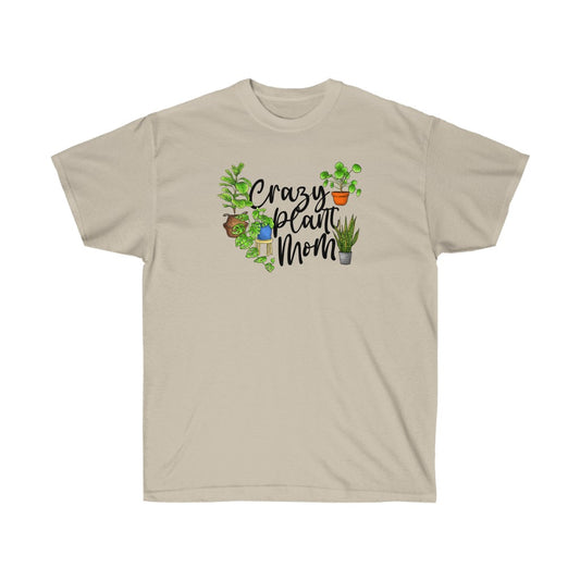 Earthling Sprouts | crazy plant mom shirt | Plant tshirt | plant t-shirt | T-shirt | tshirt | plant mom tshirt | plant lover tshirt | crazy plant mom tshirt | crazy plant mom shirt | Merchandise | Plant lover | Plant enthusiast | Plant mom | Women's Clothing | Unisex | Classic fit | DTG 