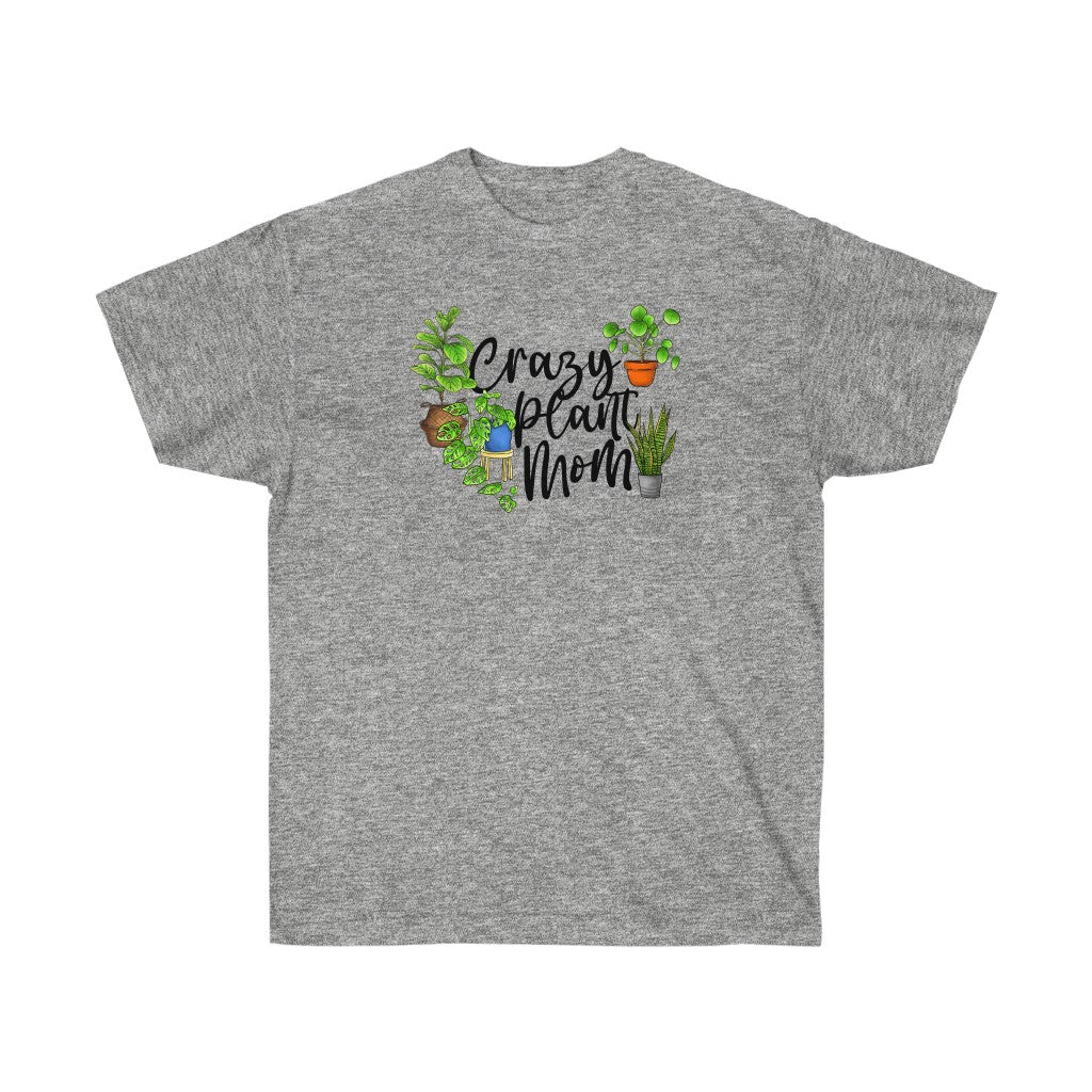 Earthling Sprouts | crazy plant mom shirt | Plant tshirt | plant t-shirt | T-shirt | tshirt | plant mom tshirt | plant lover tshirt | crazy plant mom tshirt | crazy plant mom shirt | Merchandise | Plant lover | Plant enthusiast | Plant mom | Women's Clothing | Unisex | Classic fit | DTG 