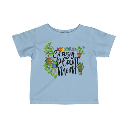  Earthling Sprouts | kid of a crazy plant mom baby shirt | Kid’s Clothing | Baby | baby clothing | Baby clothes | Plant tshirt | plant t-shirt | T-shirt | tshirt | plant mom tshirt | plant lover tshirt | crazy plant mom tshirt | crazy plant mom shirt | Merchandise | Plant lover | Plant enthusiast | Plant mom | Unisex | DTG 