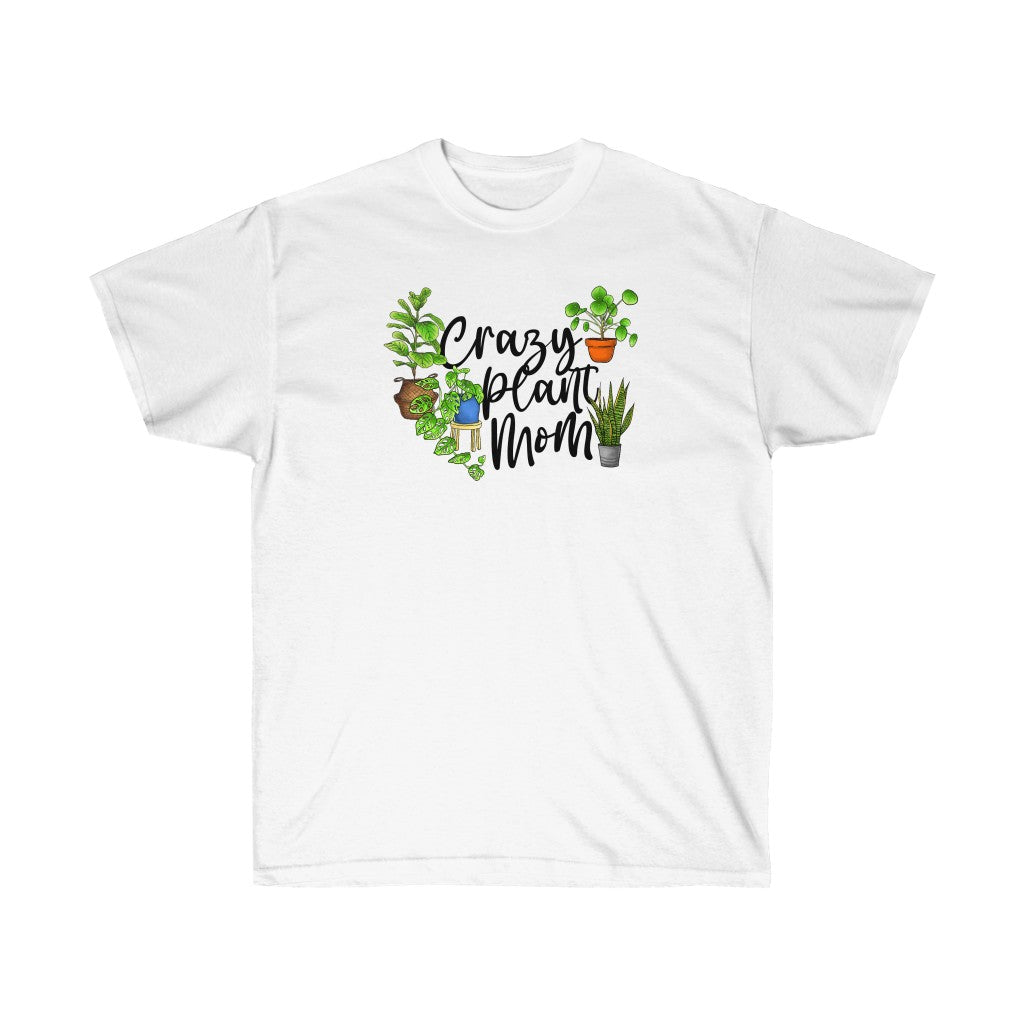 Earthling Sprouts | crazy plant mom shirt | Plant tshirt | plant t-shirt | T-shirt | tshirt | plant mom tshirt | plant lover tshirt | crazy plant mom tshirt | crazy plant mom shirt | Merchandise | Plant lover | Plant enthusiast | Plant mom | Women's Clothing | Unisex | Classic fit | DTG 