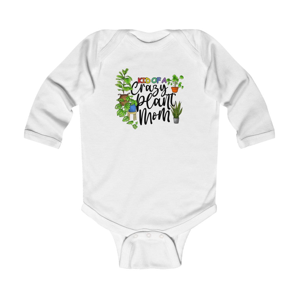  Earthling Sprouts | kid of a crazy plant mom baby shirt | Kid’s Clothing | Baby | baby clothing | Baby clothes | Plant tshirt | plant t-shirt | T-shirt | tshirt | plant mom tshirt | plant lover tshirt | crazy plant mom tshirt | crazy plant mom shirt | Merchandise | Plant lover | Plant enthusiast | Plant mom | Unisex | DTG 