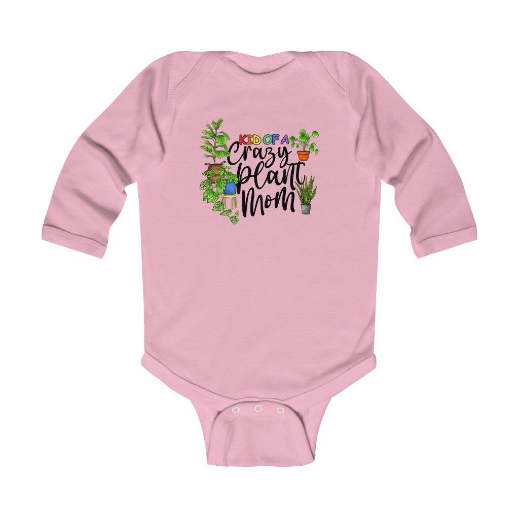  Earthling Sprouts | kid of a crazy plant mom baby shirt | Kid’s Clothing | Baby | baby clothing | Baby clothes | Plant tshirt | plant t-shirt | T-shirt | tshirt | plant mom tshirt | plant lover tshirt | crazy plant mom tshirt | crazy plant mom shirt | Merchandise | Plant lover | Plant enthusiast | Plant mom | Unisex | DTG 