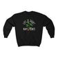 Earthling Sprouts | life is short by more plants | Plant sweatshirt | sweatshirt | sweatshirts | Merchandise | Plant lover | Plant enthusiast | Plant mom | plant mom sweatshirt | plant lover sweatshirt | Plant Dad |  Women's Clothing | Unisex | Regular fit | Men's Clothing | DTG 