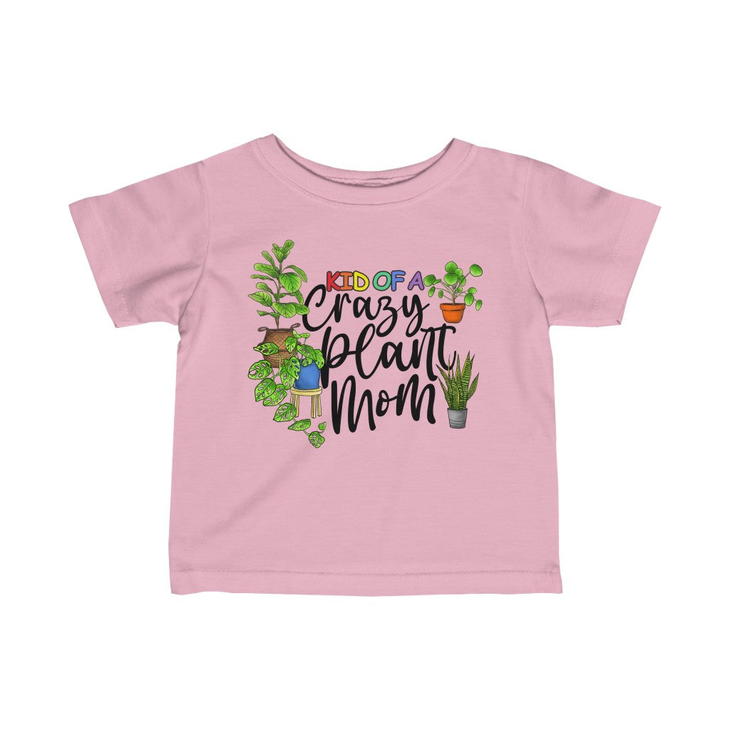  Earthling Sprouts | kid of a crazy plant mom baby shirt | Kid’s Clothing | Baby | baby clothing | Baby clothes | Plant tshirt | plant t-shirt | T-shirt | tshirt | plant mom tshirt | plant lover tshirt | crazy plant mom tshirt | crazy plant mom shirt | Merchandise | Plant lover | Plant enthusiast | Plant mom | Unisex | DTG 