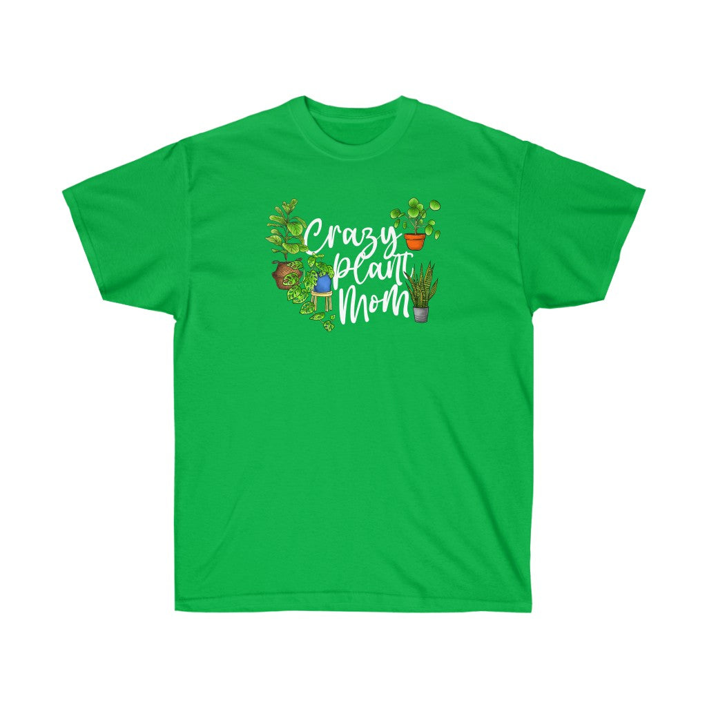 Earthling Sprouts | crazy plant mom shirt | Plant tshirt | plant t-shirt | T-shirt | tshirt | plant mom tshirt | plant lover tshirt | crazy plant mom tshirt | crazy plant mom shirt | Merchandise | Plant lover | Plant enthusiast | Plant mom | Women's Clothing | Unisex | Classic fit | DTG 