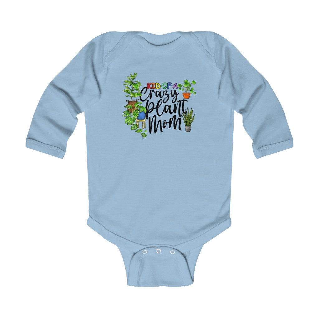  Earthling Sprouts | kid of a crazy plant mom baby shirt | Kid’s Clothing | Baby | baby clothing | Baby clothes | Plant tshirt | plant t-shirt | T-shirt | tshirt | plant mom tshirt | plant lover tshirt | crazy plant mom tshirt | crazy plant mom shirt | Merchandise | Plant lover | Plant enthusiast | Plant mom | Unisex | DTG 